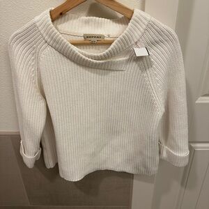 REPEAT women’s white sweater